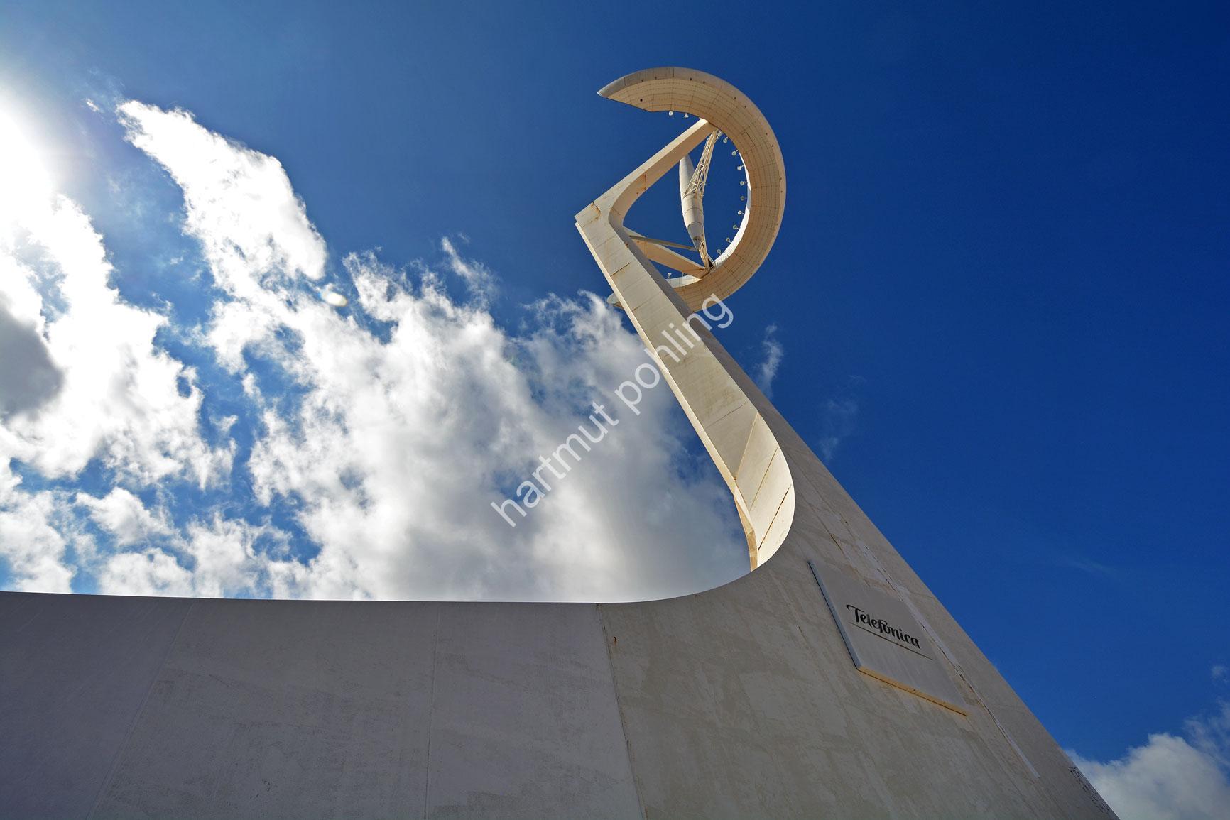 CALATRAVA-SANTIAGO-MONTJUIC-COMMUNICATONS-TOWER
