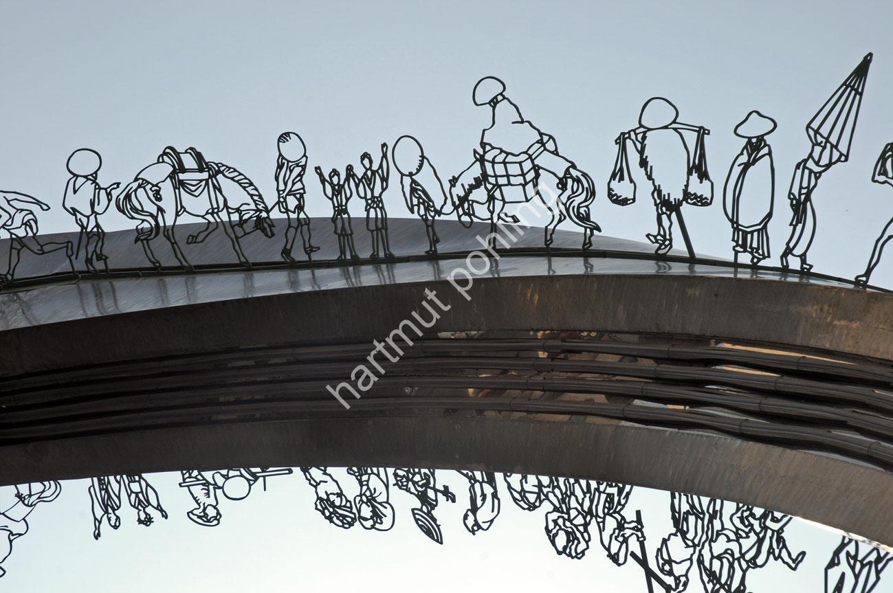 JAPAN-STADT-SHIZUOKA-TOKAIDO-PROCESSION