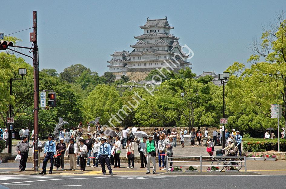 JAPAN-STADT-HIMEJI-CASTLE