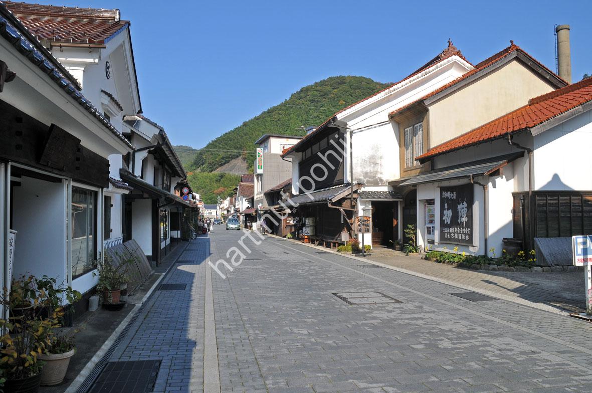 JAPAN-STADT-TSUWANO-HONMACHI-STREET