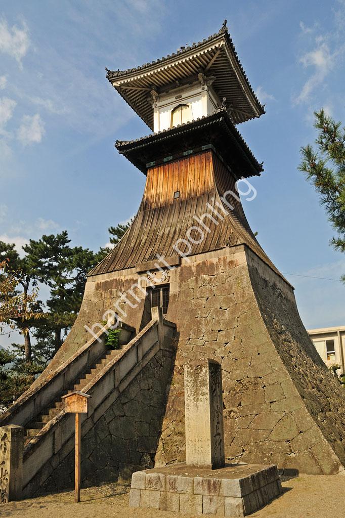 JAPAN-STADT-KOTOHIRA-FIRE-WATCHTOWER