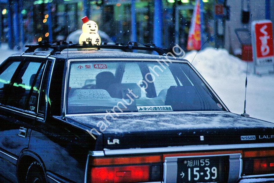JAPAN-STADT-FURANO-TAXI