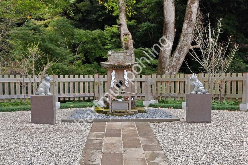 JAPANESE-GARDEN-SENGAN-EN-CAT-SHRINE