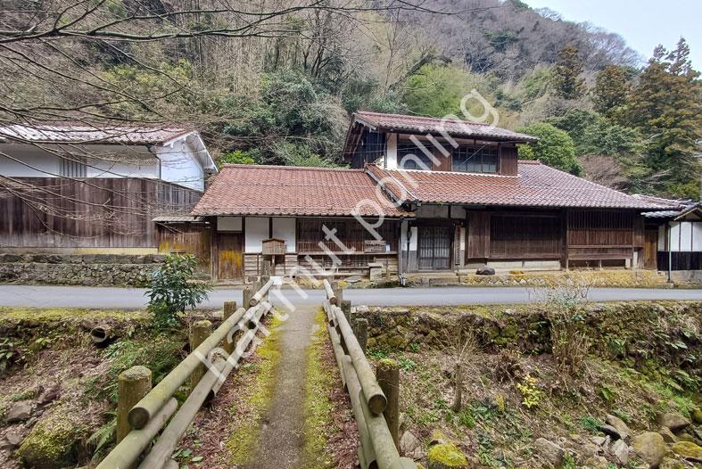 JAPAN-LANDSCAPE-IWAMI-GINZAN-TAKAHASHI-RESIDENCE Takahashi-Haus in der Altstadt von Omori