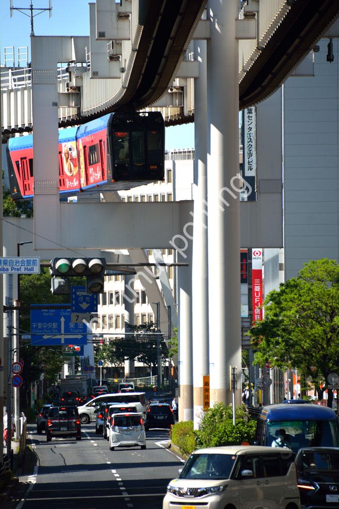 JAPAN-STADT-CHIBA-URBAN-MONORAIL02