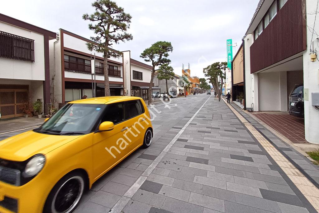 JAPAN-STADT-IZUMO02 Strassenszene in der Stadt Izumo