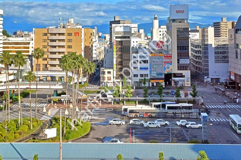 JAPAN-STADT-TOKUSHIMA-CITYSCAPE