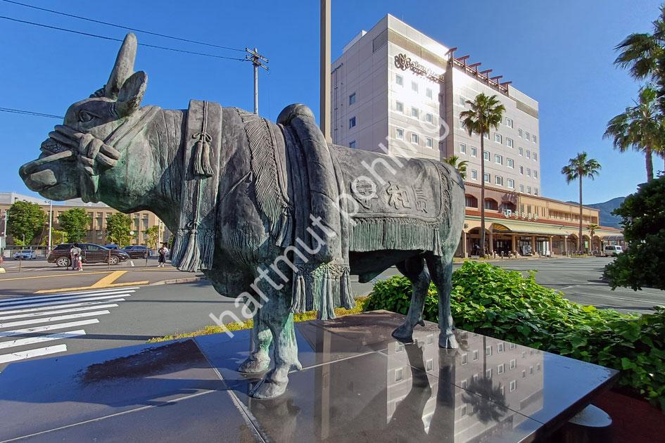 JAPAN-STADT-UWAJIMA-BULL-FIGHT